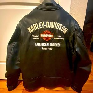 Harley Davidson Leather Jacket XL